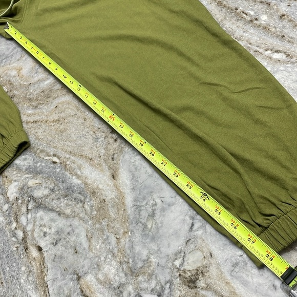 NEW ATM Anthony Thomas Melillo High Torsion Sleeveless Jumpsuit Juniper Large - Picture 9 of 10